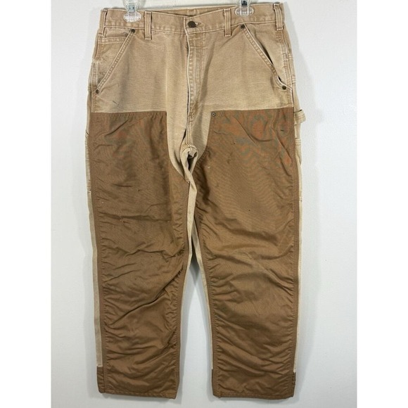 Carhartt Other - Carhartt Double Knee Carpenter Pants Men's Distressed Canvas Workwear Grunge
